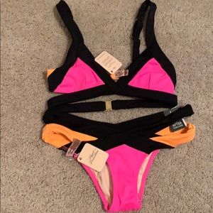 Agent Provocateur two-piece swimsuit.